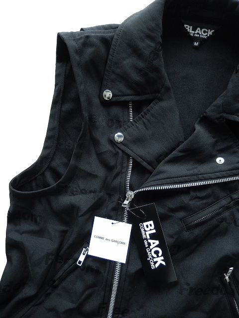 BLACK COMME des GARÇONS エプロンジャケット M BLACK COMME des GARCONS【ブラック コム デ ギャルソン】正規取り扱い